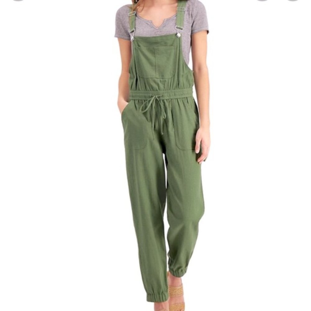 Vanilla Star Green Jogger Jumpsuit